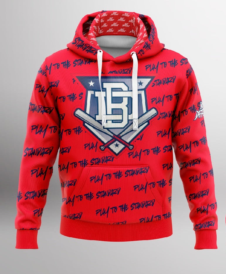 Built Different Baseball Fleece Hoodie