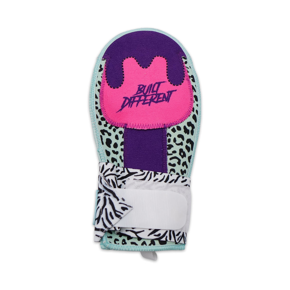 Built Different Sliding Mitt - Animal Print